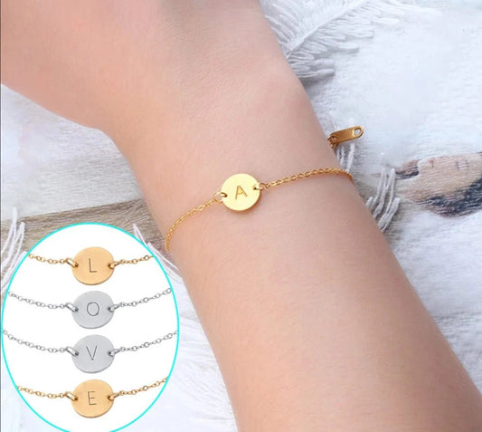 Armband mit Initialen - paviyo