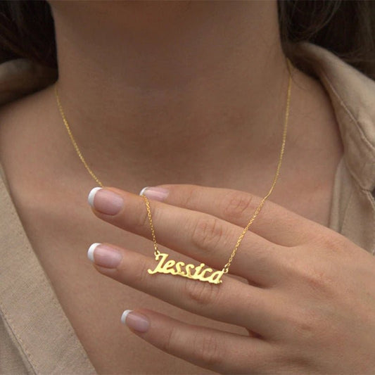 Personalisierte Namens-Halskette - paviyo