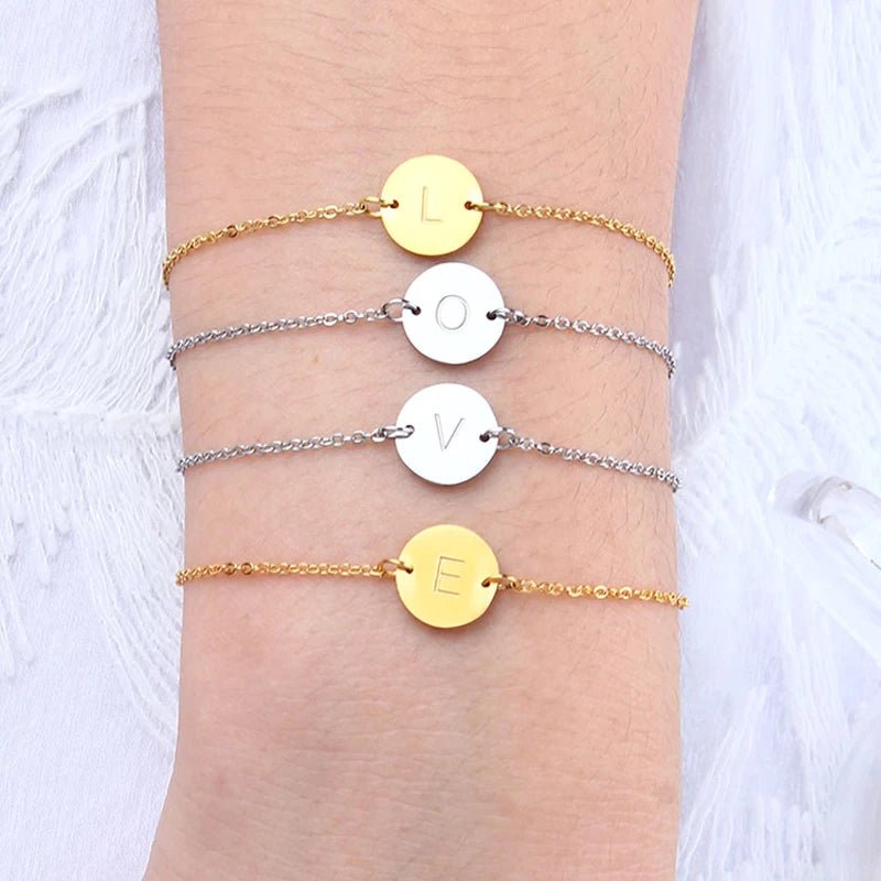 Armband mit Initialen - paviyo