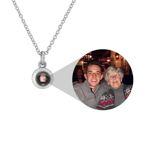 Personalisierte Halskette mit Foto - paviyo