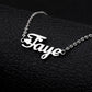 Personalisiertes Namens-Armband - paviyo
