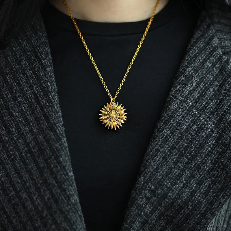 Sonnenblumen Halskette - paviyo