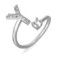 Zirkonia Initialien Ring - paviyo