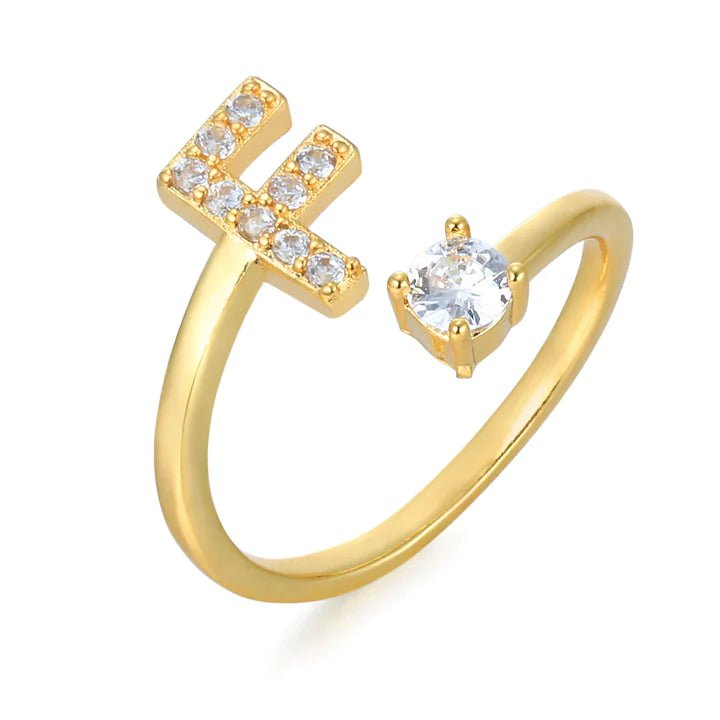 Zirkonia Initialien Ring - paviyo